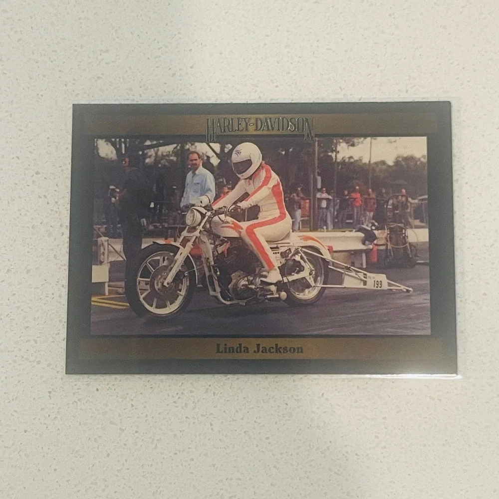 1992 Harley-Davidson Series 2 Linda Jackson #190 Trading Card Collect-A-Card